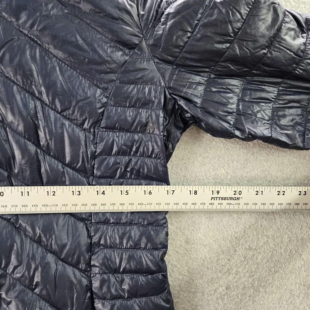 Tommy Hilfiger Men Jacket S Blue Natural‎ Down Puffer Knit Fleece Liner